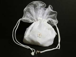Brautbeutel Chiffon